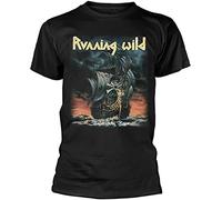 EXPIRE Running Wild Under Jolly Roger Album T-Shirt Black XXL