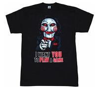 EXPIRE Saw I Want You T-Shirt Black M