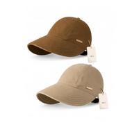 Explcior Women’s Wide Brim Sun Visor Hat UPF 50+ Adjustable Ponytail Cap