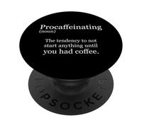 Explicación del Diccionario de procafeinación PopSockets PopGrip Adhesivo