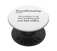 Explicación del Diccionario de procafeinación PopSockets PopGrip Adhesivo