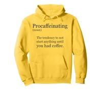 Explicación del Diccionario de procafeinación Sudadera con Capucha