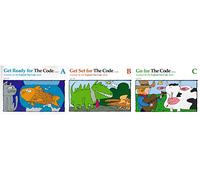 Explode The Code - 3 Books - A, Get Ready, B, Get Set & C, Go For The Code
