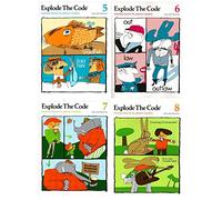 Explode the Code 4 Books SET: Book 5, 6, 7 and 8 (Essential Lessons for Phonics Mastery)