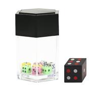 Exploding Dice - PVC, Magic Trick, Durable | Funny Close Up, Multiple Uses, Joke Game, Party Toy For Beginners, Kids, Teens, Adults, Magic Shows, Home Entertainment