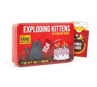 Exploding Kittens 10th Anniversary Collectible Tin 2-5 Players, Ages 7+ | Celebrate 10 years of chaos with Exploding Kittens! Travel ready tin includes core game and 8 unique legacy cards.