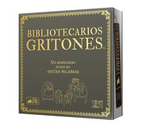 Asmodee Bibliotecarios Gritones, Juego de Mesa para Adultos y Niños, Un Despiadado Juego de Gritar Palabras, A Partir de 7 Años, De 2 a 5 Jugadores, 20 Minutos por Partida, Español