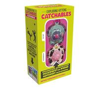 Exploding Kittens - Catchables # 4: DJ Cat & Gatos, Juego de Gatos coleccionables - Familia, Adultos, Diversión, Juego de Fiesta y Juego de Cartas de Viaje para Adultos y niños a Partir de 8 años