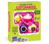 Exploding Kittens | Catchables Core Pack | Juego de Mesa para Adultos y Familias | Lánzalos Y Átrapalos para Ganar | A Partir de 8 Años | De 2 a 4 Jugadores | 10 Minutos por Partida | Español