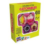 Exploding Kittens Catchables - Pack de 4 Divertidos Juegos de Lanzamiento para coleccionar | Juego de Fiesta, Juego de Viaje y Juego Familiar para niños a Partir de 8 años y Adultos