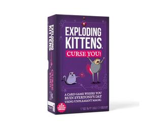 Exploding Kittens Curse You!: by, 2-5 Players, Age 7+ Card Game | Unlock secret packs, discover new powers, and curse your friends in the ever-changing Exploding Kittens experience.