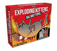 Exploding Kittens, Exploding Kittens: El Juego de Mesa, Juego de Fiesta, 2-6 Jugadores, a Partir de 7 años, 20 Minutos, alemán