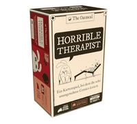 Exploding Kittens, Horrible Therapist, Juego de Fiesta, Juego de Cartas, 3-8 Jugadores, a Partir de 18 años, 15 Minutos, alemán