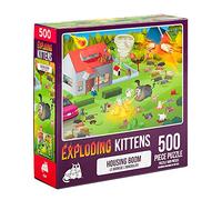 Exploding Kittens Jigsaw Puzzles for Adults -Housing Boom - 500 Piece Jigsaw Puzzles For Family Fun & Game Night
