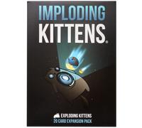 Exploding Kittens Imploding Kittens: Primera expansión inglés | Add chaos to Exploding Kittens with new cards, a 6th player, and Cone of Shame. Quick-to-learn card game expansion..