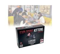 Exploding Kittens - Juego de mesa de cartas (no apto para la venta) - Noches familiares, fiestas, actividades,