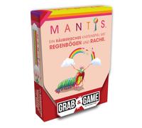 Exploding Kittens, Mantis: Grab & Game, Juego de Fiesta, Juego de Cartas, 2-4 Jugadores, a Partir de 7 años, 10 Minutos, alemán