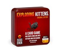 Exploding Kittens Original Edition in a Collectible Tin Card Game, Ages 7+