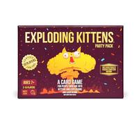 Exploding Kittens Party Pack, 2-10 Players, Ages 7+, Party Card Game | More players, more cards, more chaos! Quick-to-learn card game plays up to 10 and is great for parties or family game night