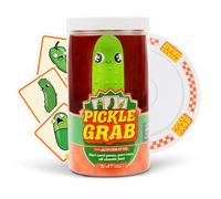 Exploding Kittens Pickle Grab: by, 2-6 Players, Age 7+ Card Game | Flip cards to spot the pickle card, then grab the pickle on the jar before another player pulls the plate and drops it in!