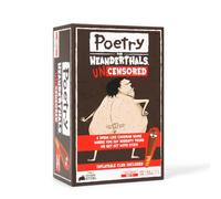 Exploding Kittens Poesía para neandertales Juego de Cartas sin censura con Club Inflable, a Partir de 17 años, Divertida Actividad Nocturna de Juego