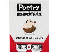 Exploding Kittens Poesía para Neandertales Grab & Game 2+ Jugadores - A Partir de 7 años - 10 Minutos para Jugar - Juego de adivinación de Palabras de tamaño de Viaje - Ideal para Fiestas, Familia