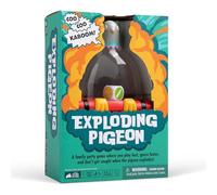 Exploding Kittens Presents Exploding Pigeon - Hilarious Fast-Paced Party Game for Families, Kids, Teens & Adults - Ages 7+ - 3+ Players - Perfect for Game Night