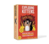 Exploding Kittens: Rage Mode Card Game with Collectible Rage Cat Figurine, Competitive Party Game for Adults, Teens and Kids, 2-5 Jugadores, Edad 7+