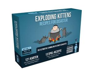 Exploding Kittens Recetas para desastres Juego, color multicolor colorido, 3. Sammelbox (EXKD0022) - Versión alemana