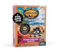 Exploding Kittens Survivor: Let's Go to Rocks Game para Mayores de 8 años, de 2 a 6 Jugadores, Juego de Estrategia y desafío con Rocas, Cartas y Collar de inmunidad.