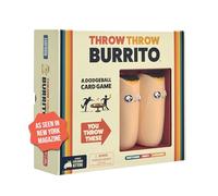 Exploding Kittens - Presents Throw Throw Burrito - A Dodgeball Card Game - Easter Basket Stuffer - Family Card Games for Adults, Teens & Kids - 2-6 Players - Ages 7 and Up - 120 Cards