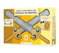 Juego de mesa vamos a pegarnos con espadas de mentira edad recomendada 10 años