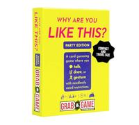 Exploding Kittens Why Are You Like This? Grab & Game by Compact Travel-Sized Party Card Game for Adults, Teens, and Families - 2 Player, 15-Minute Gameplay - Ages 7+
