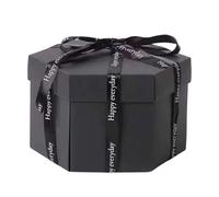 Exploding Present Box, Creative Scrapbook Present Box, Explosive, Photo Album Exploding Box, Birthday Surprise Exploding Present Box With Photo Album and Creative Scrapbook Design