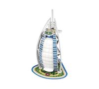 EXPLORA - Burj Al Arab - Rompecabezas 3D - 540018-17 Piezas - Monumento - Nivel 2 - Sin Pegamento Ni Tijeras - Educativo - Emiratos Árabes Unidos - Juego de Construcción - Regalo - Maqueta - 5 años