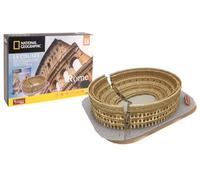 EXPLORA - Coliseo - Puzzles 3D - 540200-131 Piezas - Monumento Histórico - Nivel 5 - Sin Pegamento Ni Tijeras - Roma - Juego de Construcción - Maqueta - Licencia National Geographic - 8 años