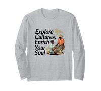 Explora Culturas Enriquece tu Alma Tema Diversidad Cultural Manga Larga