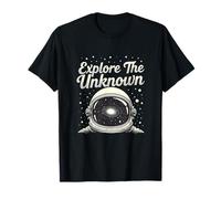 Explora el Arte de exploración Espacial Astronauta Desconocido Camiseta