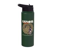 Explora el espacio | Encuentro Yog-Sothoth, Revela Secretos Cósmicos Stainless Steel Insulated Water Bottle
