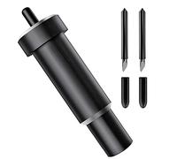 Explora la hoja de corte profundo y la carcasa para Cricut Maker, hoja de punta profunda de repuesto Niantime compatible con Explore Air2/Air3/Maker/Maker 3 máquinas de corte (2 cuchillas de corte