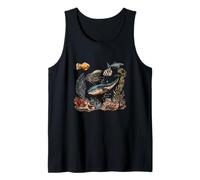 Explora las profundidades del océano Maravillas de la vida marina Camiseta sin Mangas