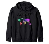 Explora más viajeros del Mundo Sudadera con Capucha