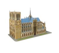 EXPLORA - Notre Dame de París - Rompecabezas 3D - 540025-53 Piezas - Monumento Histórico - Nivel 4 - Sin Pegamento Ni Tijeras - París - Construcción - Regalo - Maqueta - 5 años
