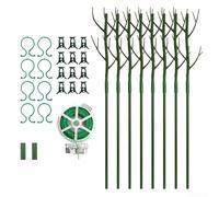 Explora nuestra selección de soportes para plantas que se ofrecen en paquetes de seis y ocho, cada uno mide una longitud efectiva de setenta centímetros (paquete de 8)