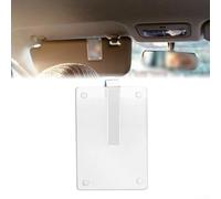 Explora tus recuerdos con un soporte de fotos magnético y elegante para visera de coche (8 x 12)