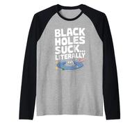 Exploración cósmica y Maravillas del Espacio Exterior Camiseta Manga Raglan