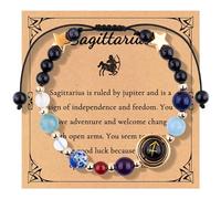Exploración de la belleza natural: ingredientes recomendados, nueva pulsera de 12 constelaciones, pulsera de cuerda ajustable, cuentas de mano, cuentas de planeta, pendientes, collar para niñas, talla