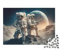 Exploración Galáctica Rompecabezas de Papel 1000 Piezas Adultos Educativo temática Espacial Puzzle antiestrés decoración 52x38cm/1000pcs