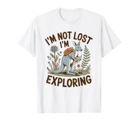 Explorador Canguro No Perdido Estoy Explorando Aventura Camiseta