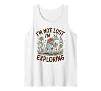 Explorador Canguro No Perdido Estoy Explorando Aventura Camiseta sin Mangas